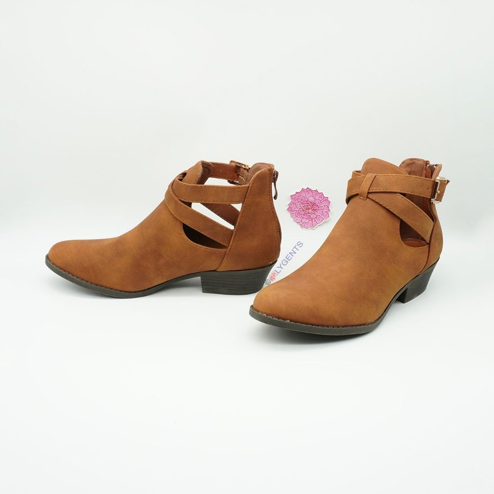 Top Moda Brown 10M Bootie NEW